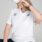 Női galléros póló