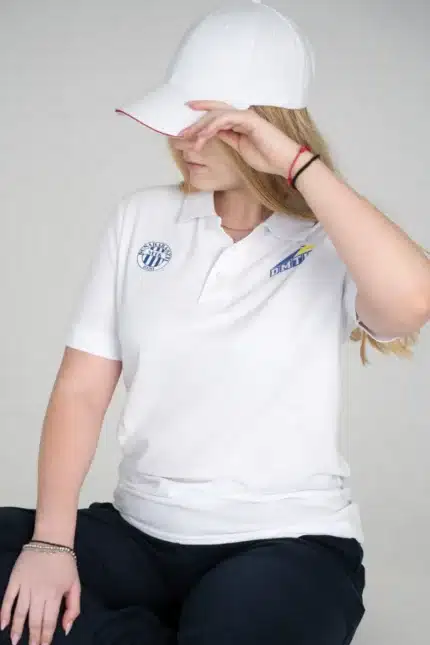 Női galléros póló